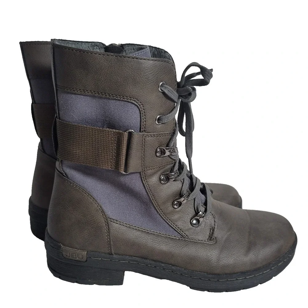 JBU by Jambu Boots Womens Size 9.5 Vegan Stevie Water‎ Resistant Zip B9S1TV09